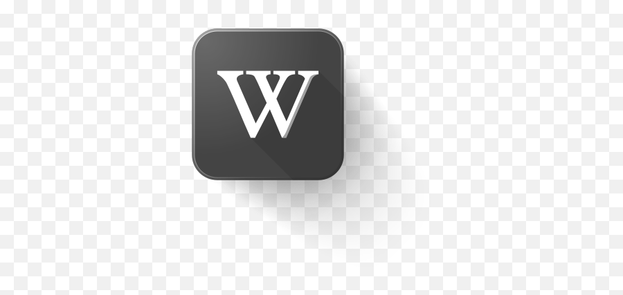 Wikipedia Logo Free Icon Of Popular - Wikipedia Logo Button Emoji,Wikipedia Logo