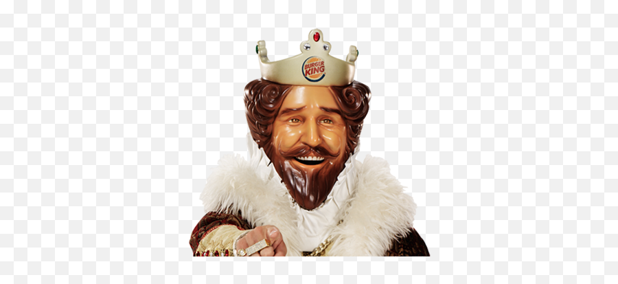 The King - Burger King Mascot Emoji,Burger King Crown Png