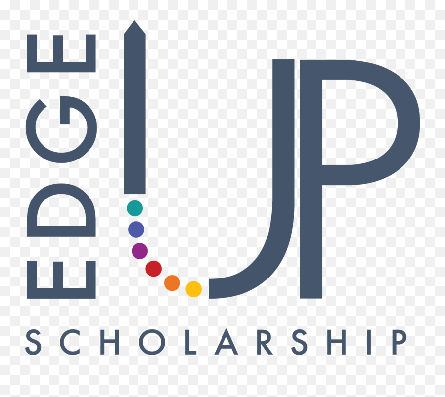 Edge Up Scholarship Logo Giving Young Entrepreneurs An Edge - Dot Emoji,Entrepreneurs Logo