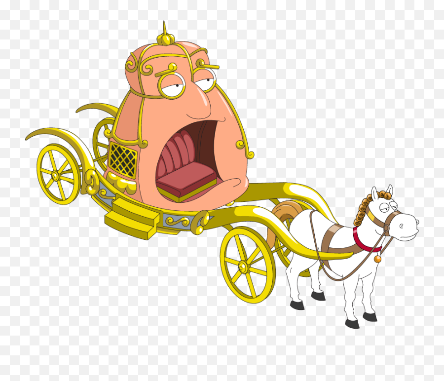 Horse Brian And Carriage Joe - Family Guy Brian Horse Black Joe Swanson Emoji,Horse And Carriage Clipart
