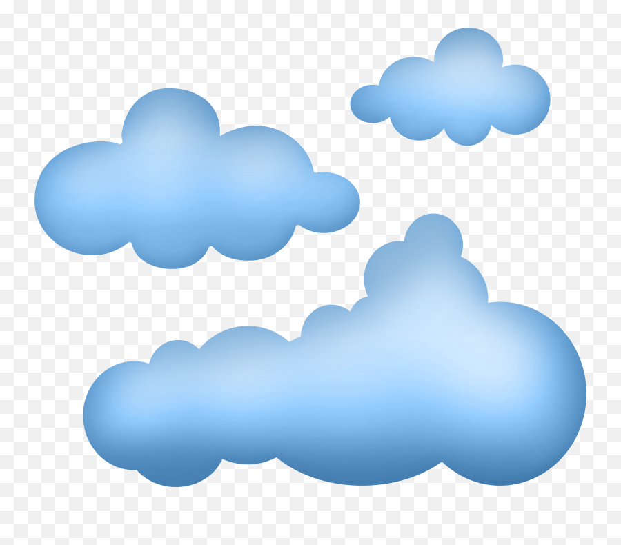 Cartoon Clouds Png Clip Art Emoji,Cloud Clipart