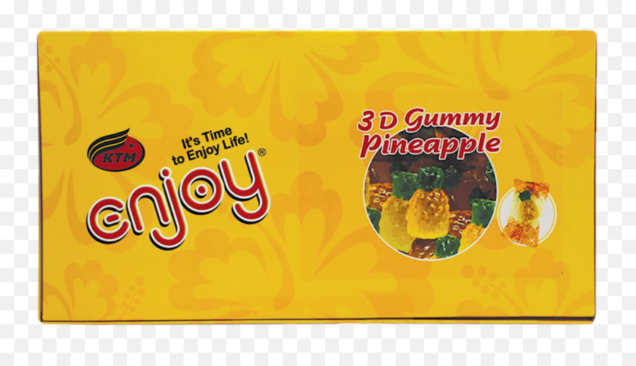 3d Pineapple Gummy Box Emoji,E For Everyone Png