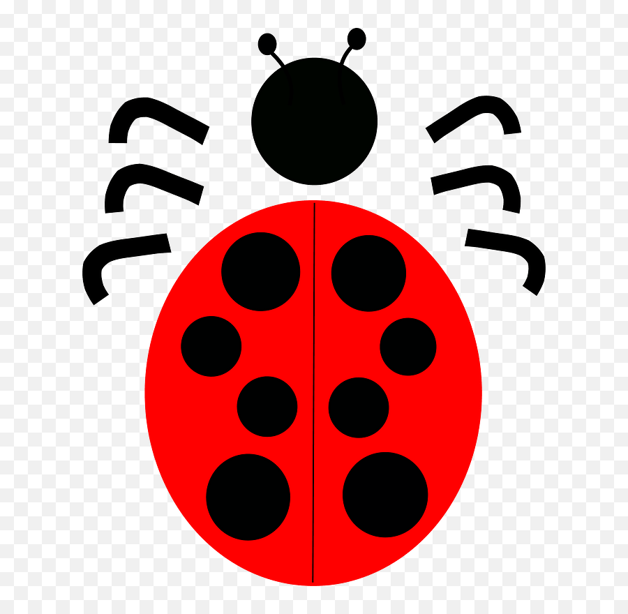 Bug Red Dots - Free Vector Graphic On Pixabay Emoji,Kickboxing Clipart
