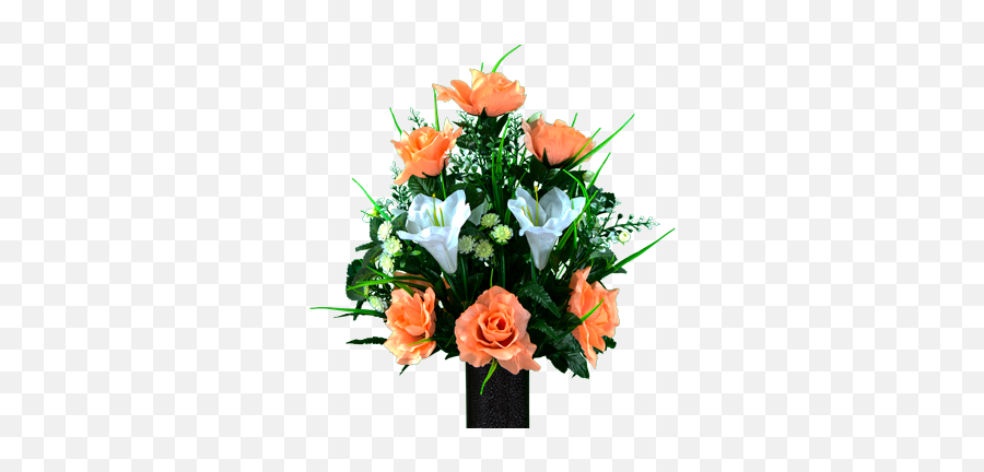 Flowers For Cemeteries Emoji,White Roses Png