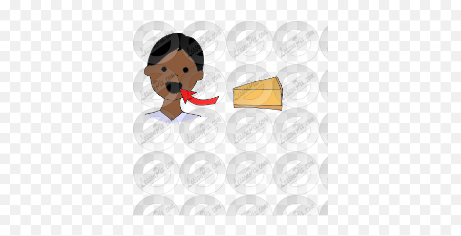 Eat Pie Picture For Classroom Therapy Use - Great Eat Pie Emoji,Pie Clipart Png