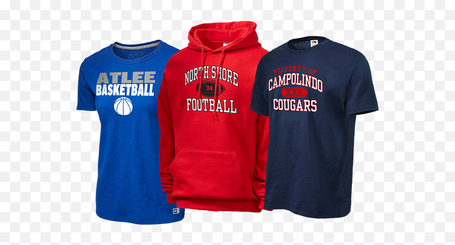 High School Apparel College Fan Gear - High School Sweatshirts Emoji,Logo Shirts