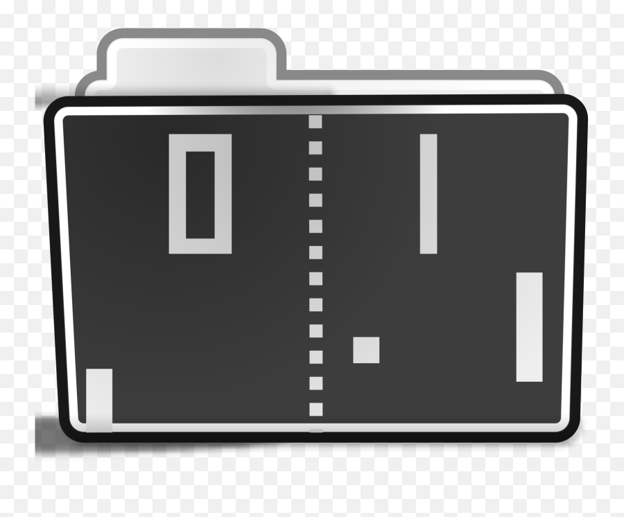 Games Folder Svg Vector Games Folder Clip Art - Svg Clipart Emoji,Games Clipart Black And White