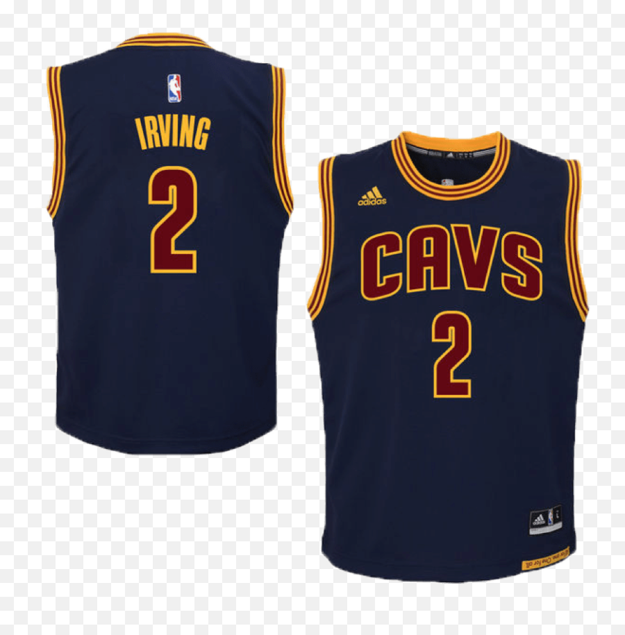 Download Hd Black Kyrie Irving Jersey Youth - Cavs Irving Emoji,Kyrie Irving Png