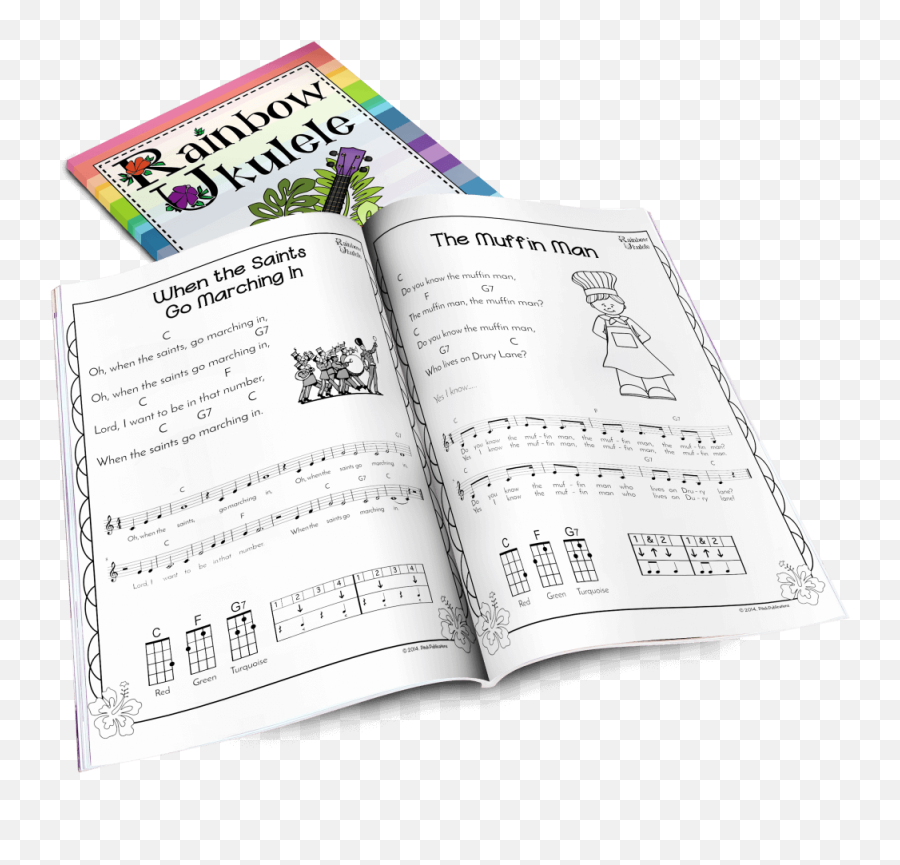 Ukulele Curriculum For The Elementary Classroom - Rainbow Emoji,Ukulele Transparent Background