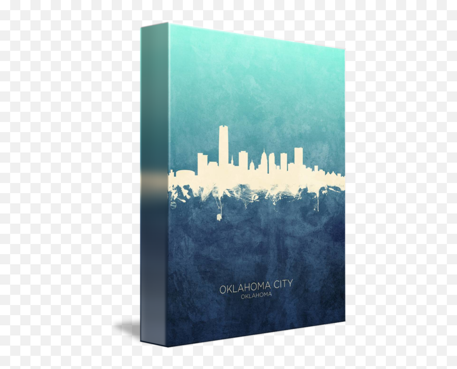Oklahoma City Skyline By Michael Tompsett Emoji,City Skyline Transparent