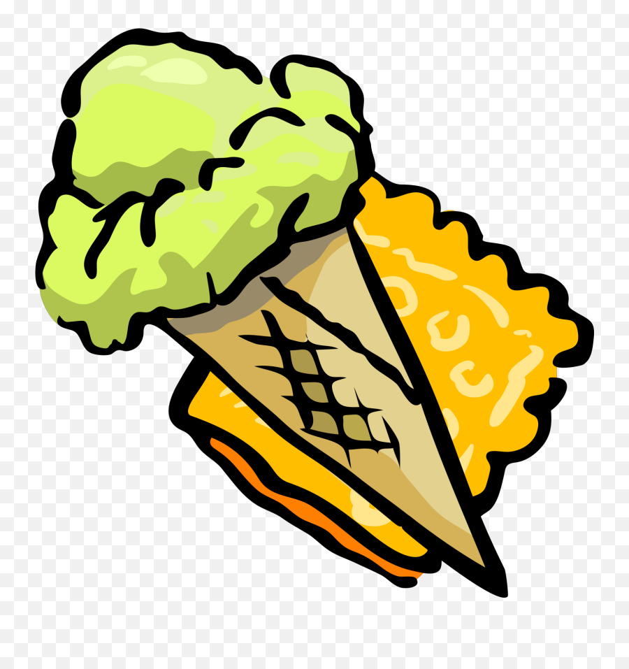 Ice Cream Cone Clip Art Free - Gelato Clipart Emoji,Ice Cream Cone Clipart