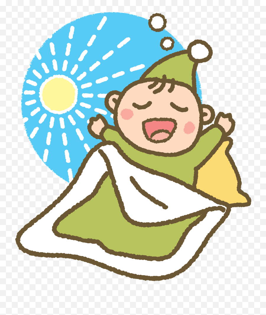 Child Is Waking Up Clipart Emoji,Wake Up Clipart