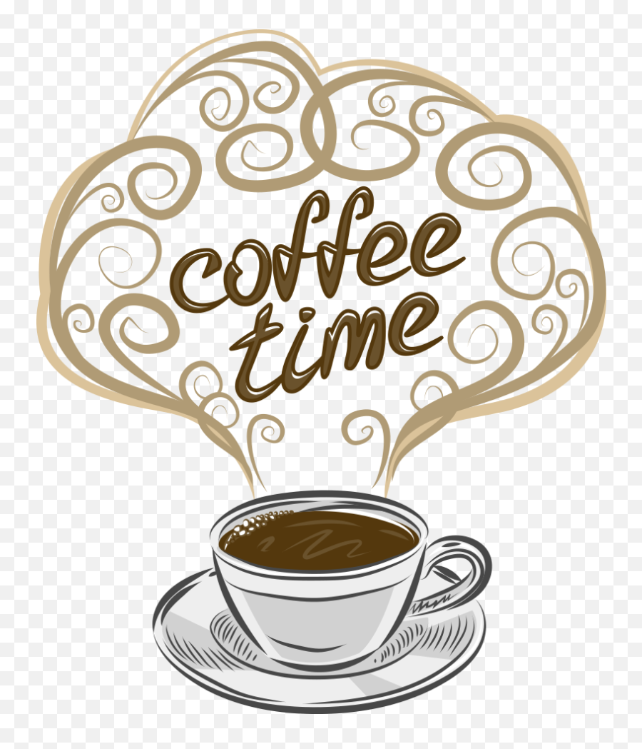 Coffee Clipart Espresso Coffee - Saucer Emoji,Coffee Clipart