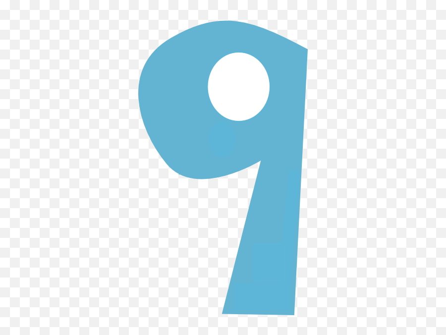 Nine Number - Number 9 Clipart Emoji,Number Clipart