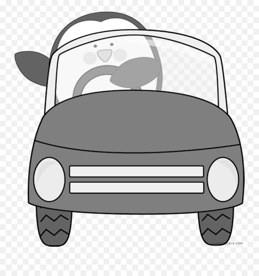 Family Car Clipart Black And White Clipart Library - Cartoon Portable Network Graphics Emoji,Car Clipart Black And White