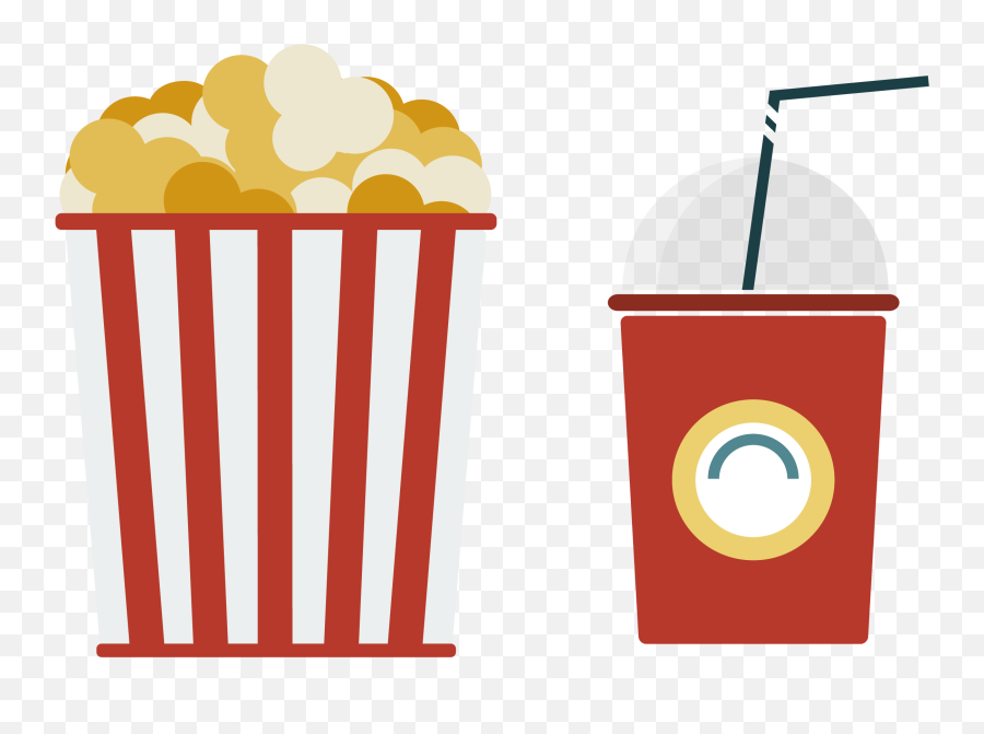 Coke Vector Transparent Cartoon - Popcorn And Coke Transparent Emoji,Popcorn Clipart