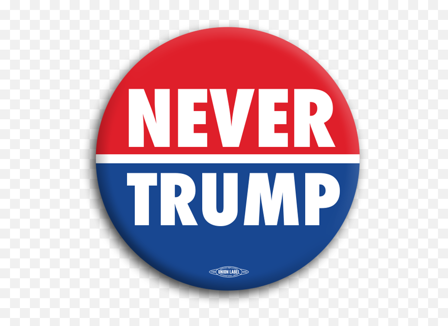 Never Trump 2 - Anti Trump Buttons Signs Emoji,Trump Logo
