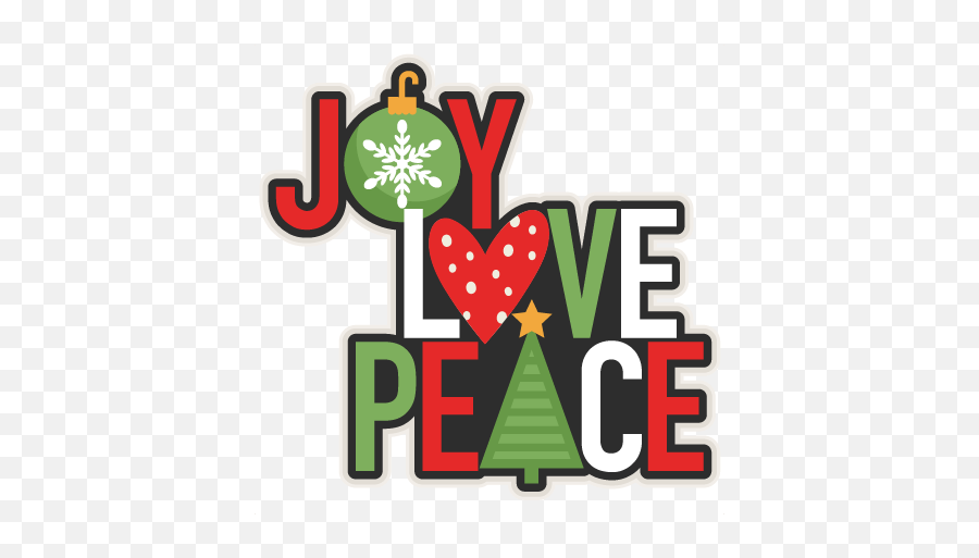 Library Of Christmas Graphic Freeuse Stock Files Png Files - Peace Love And Joy Christmas Clipart Emoji,Peace Clipart