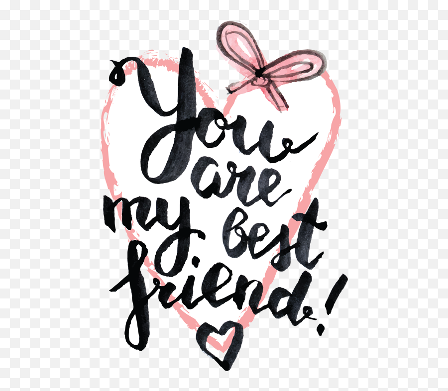 Best Friend Quotes Png For Free - Best Friend Quotes Cliparts Emoji,Best Friend Clipart