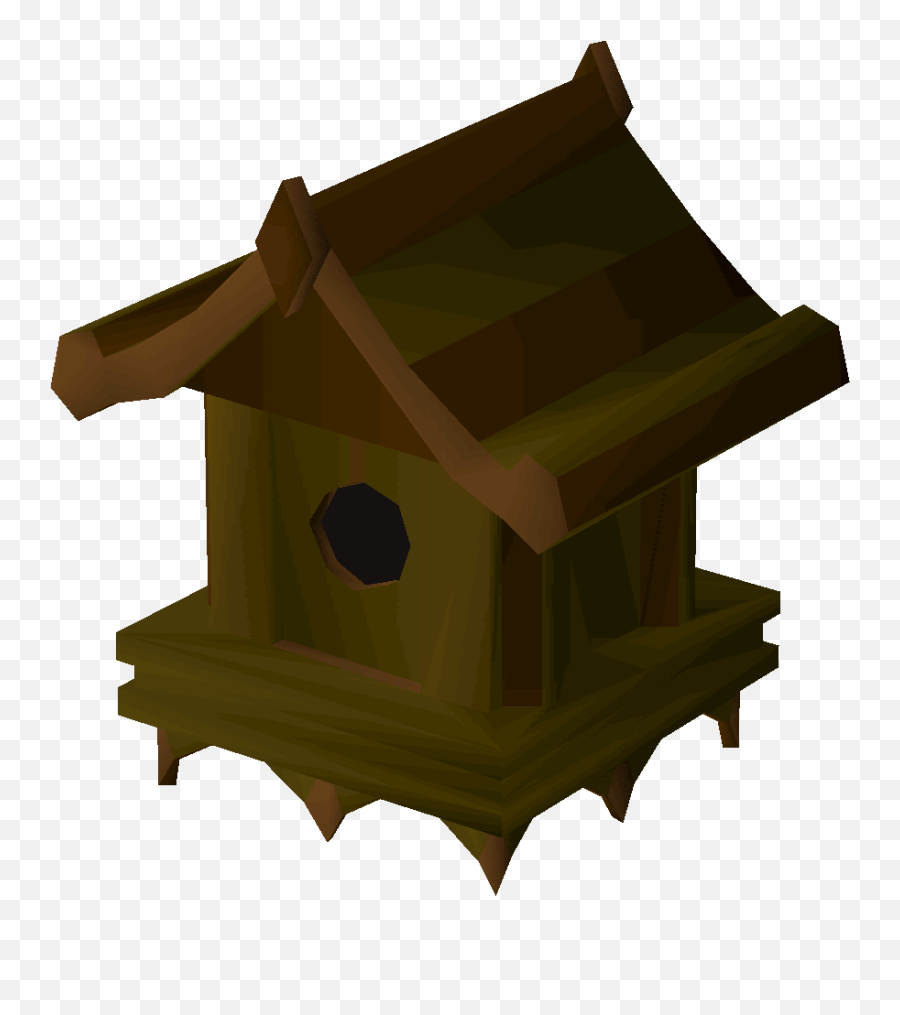 Yew Bird House Old School Runescape Wiki Fandom - Osrs Birdhouse Redwood Emoji,Trap House Png