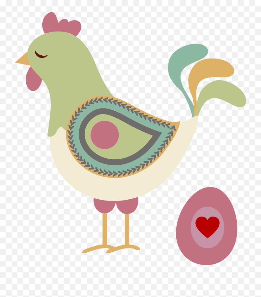 Poultryroostergalliformes Png Clipart - Royalty Free Svg Png Abstract Chicken Clipart Emoji,Fried Chicken Clipart