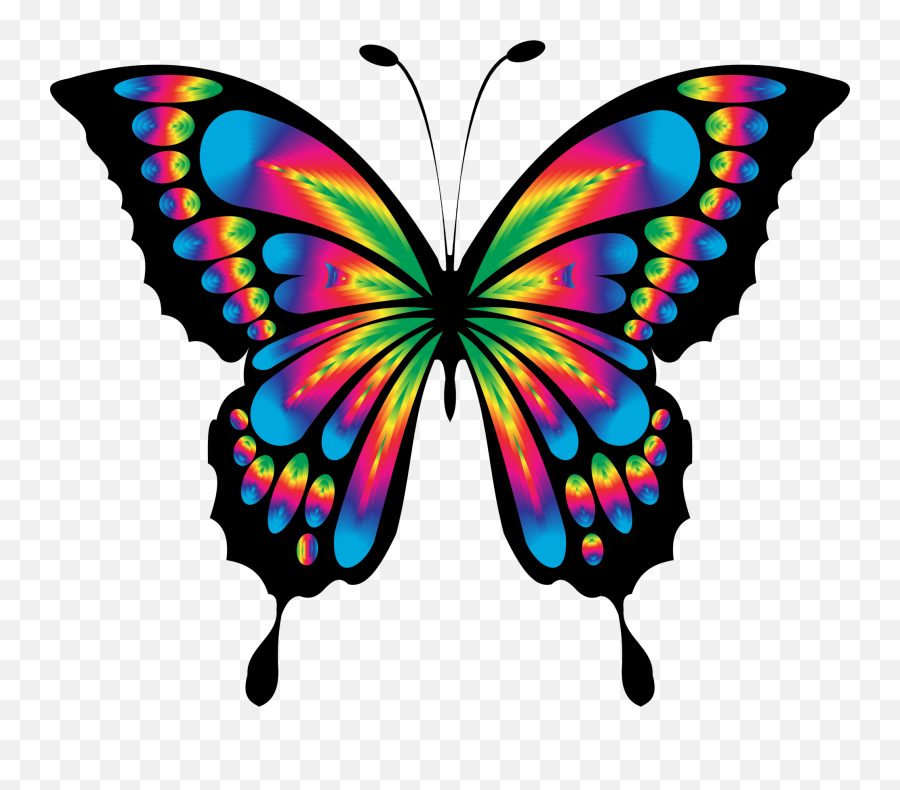 Clip Art Butterfly - Clip Art Butterfly Emoji,Butterflies Clipart