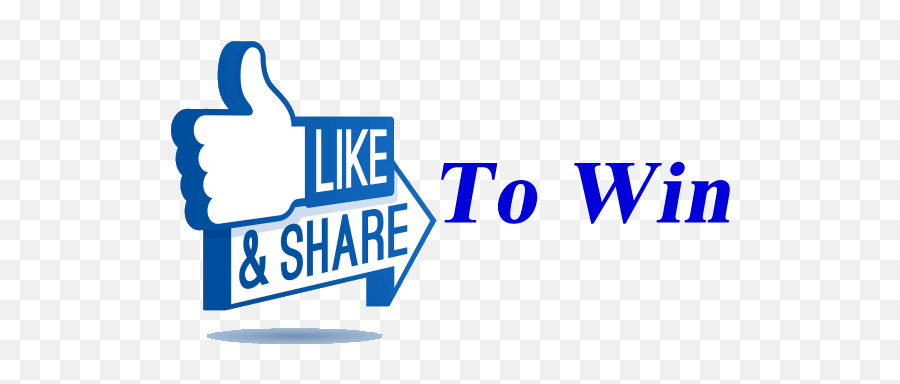 Share Win Facebook - Like And Share Emoji,Like And Share Png