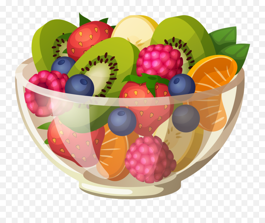 Food Clipart Fruit - Clipart Fruit Salad Png Emoji,Salad Clipart