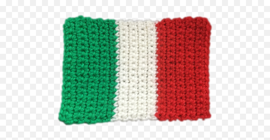 Solmuteoriaa Crochet Patterns Flag Of Italy Emoji,Italy Flag Png