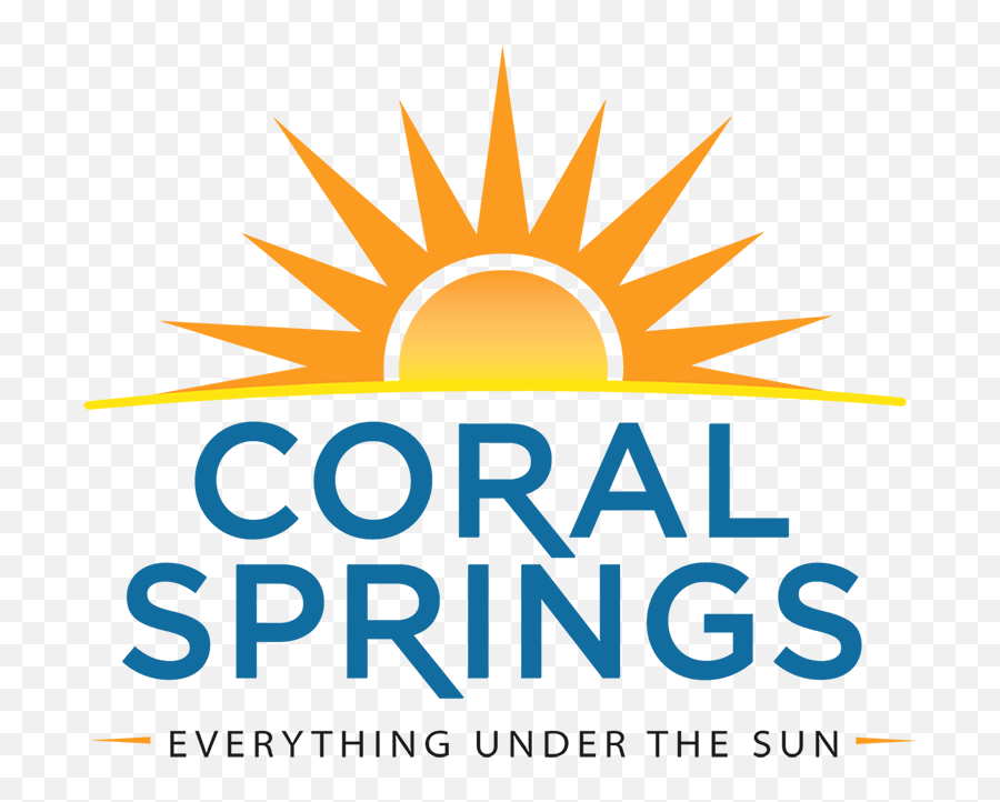 Logo Of Coral Springs Florida - City Of Coral Springs Logo Emoji,Florida Logo