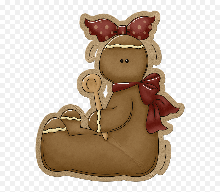 Primitive Gingerbread Man Digi Scrap Prim Christmas Emoji,Gingerbread Cookie Clipart