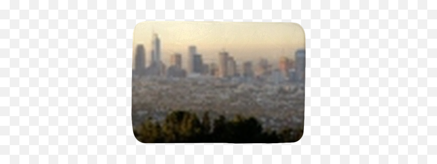 Beautiful Light Los Angeles Downtown City Skyline Urban Emoji,City Skyline Transparent