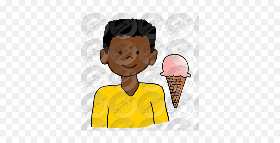 I Like Ice Cream Cones Picture For - Happy Emoji,Ice Cream Cone Clipart