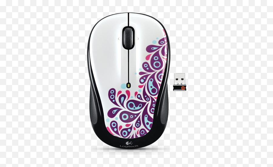Logitech M325 Wireless Mouse - Multiple Color Choices Emoji,Logitech Unifying Logo