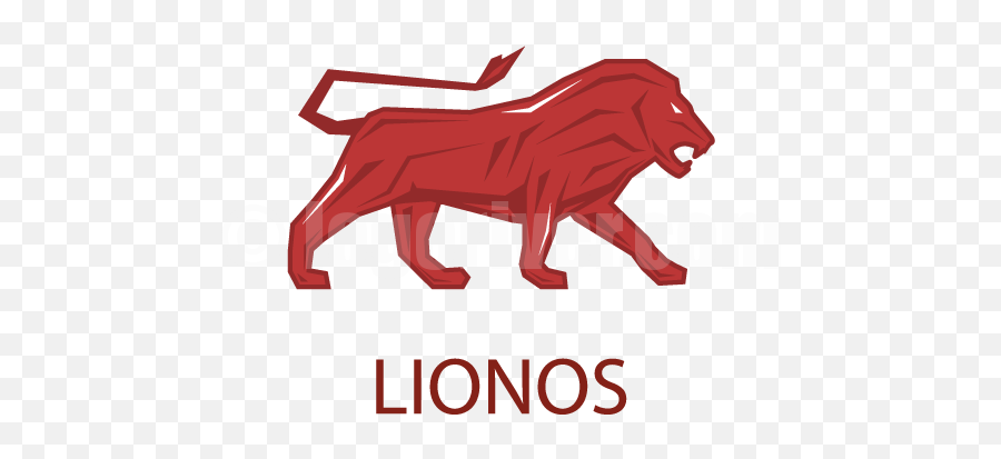 Red Lion - Automotive Decal Emoji,Lion Logo