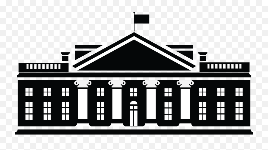 United States Clipart White House - Transparent Background White House Clipart Emoji,White House Clipart