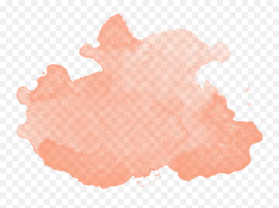 Peach Watercolor Splash Png - Peach Watercolour Splash Png Emoji,Watercolor Splash Png