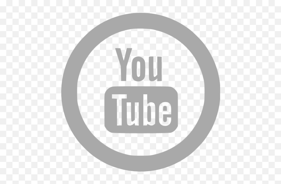 Dark Gray Youtube 5 Icon - Language Emoji,Cute Youtube Logo