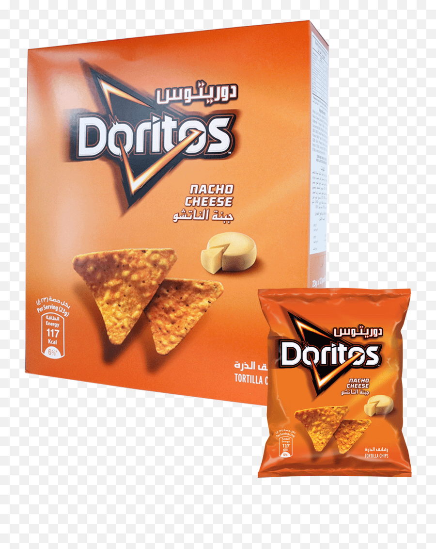Download Hd Doritos Nacho Cheese 23gx12 - Doritos Nacho Doritos Nacho Cheese 48g Emoji,Doritos Transparent