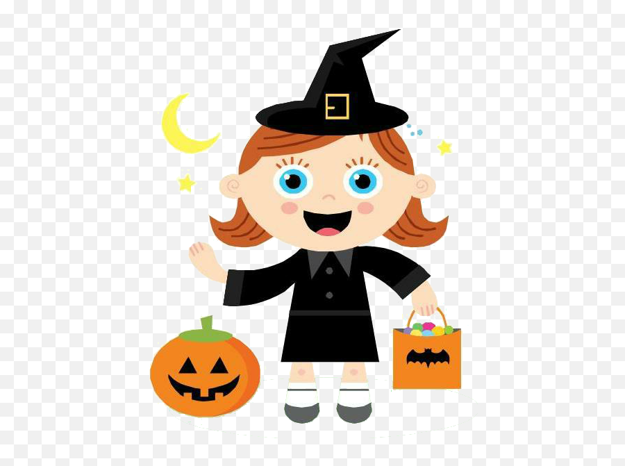 Halloween Clipart Brain Halloween - Girl Halloween Clipart Emoji,Halloween Clipart