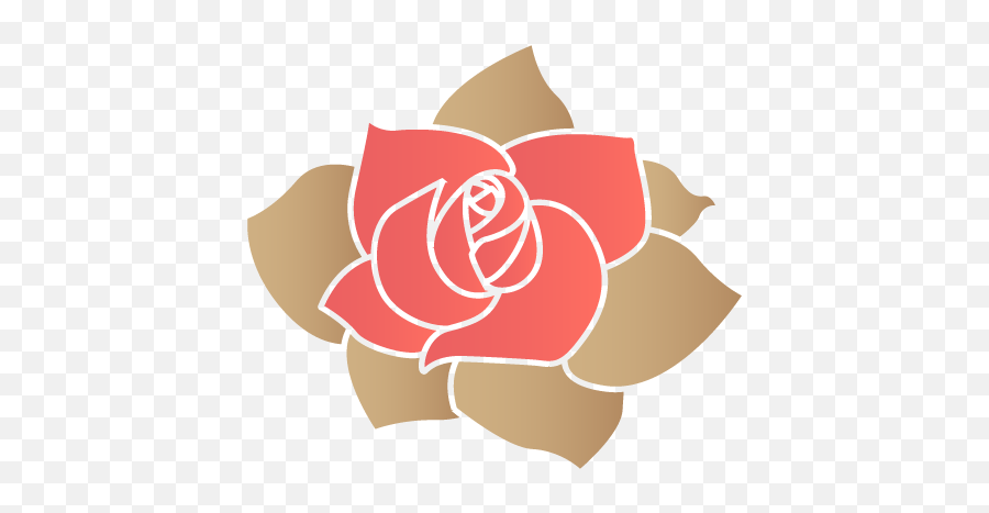 Red Rose Flower Icon Png Transparent Background Free - Rose Png Emoji,Red Flower Png