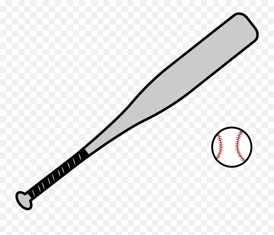 Baseball Bat And Ball Clipart Free Download Transparent - Composite Baseball Bat Emoji,Baseball Bat Clipart