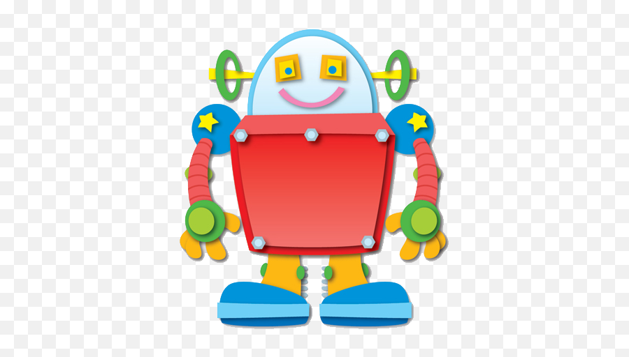Robot Bolt Counting Game - Robots Cutouts Emoji,Game On Vbs Clipart