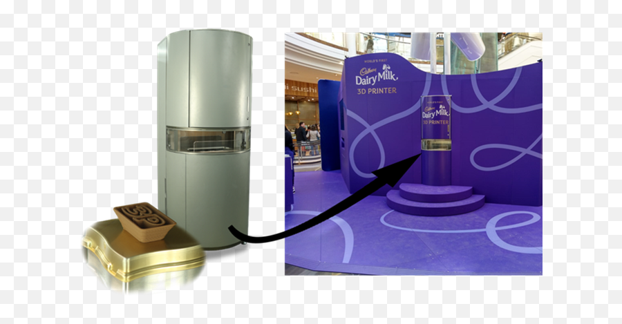 Cadbury Dairy Milk 3d Printer 3d Printing Media Network Emoji,3d Printer Png