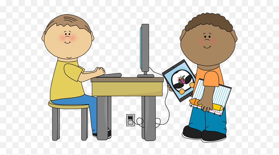 Using Technology In The Classroom - School Technology Clip Art Emoji,Technology Clipart