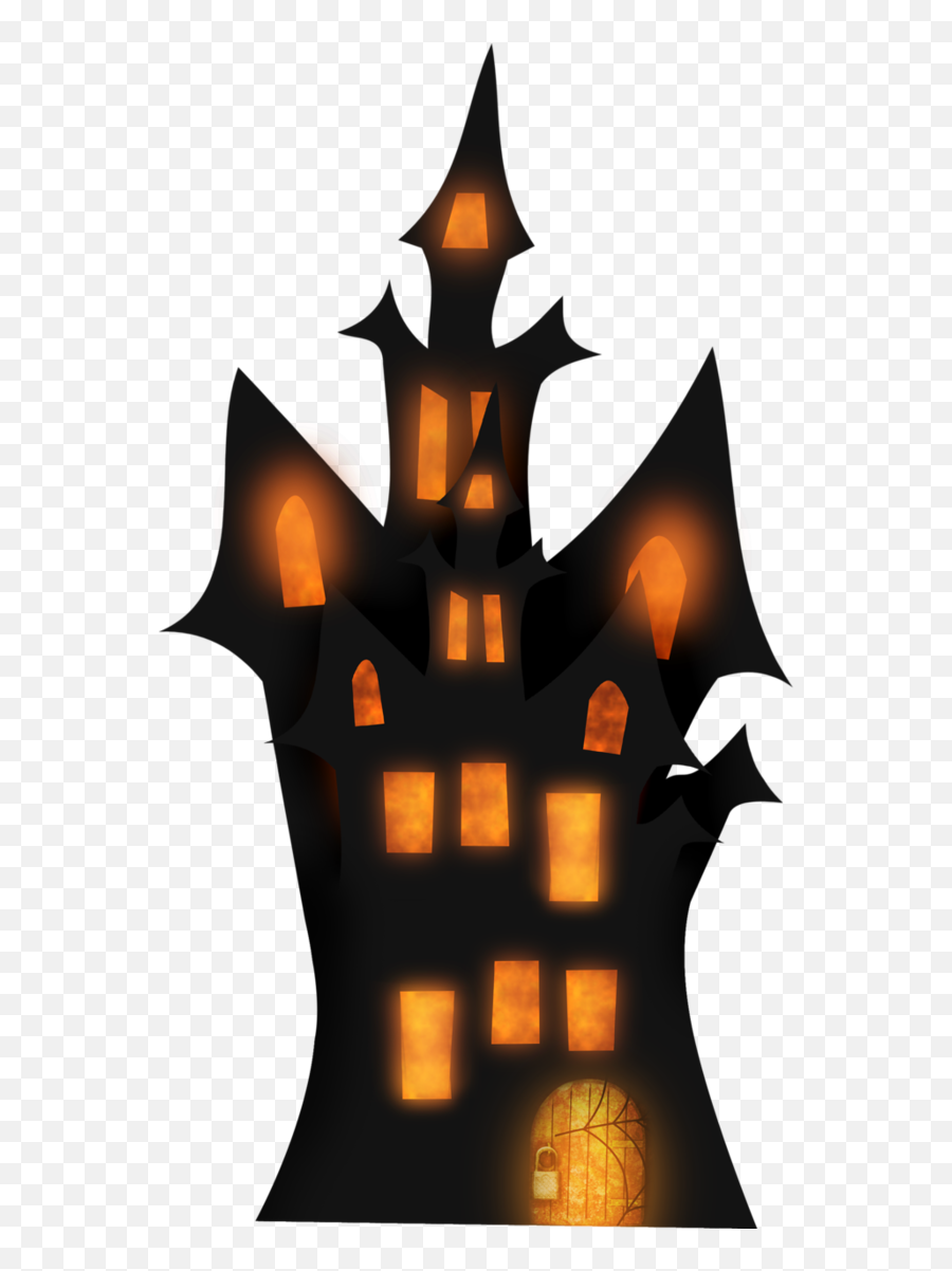 Haunted House House Halloween Jack O Lantern For Halloween - Clip Art Emoji,Jack O Lantern Transparent Background