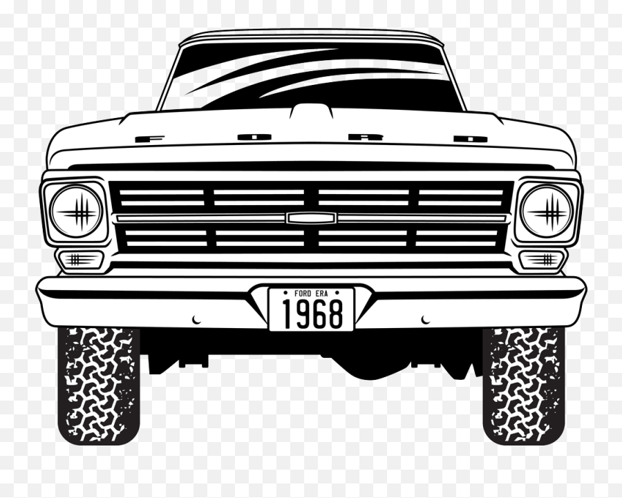 History Of The Ford F Emoji,Jeep Grill Clipart
