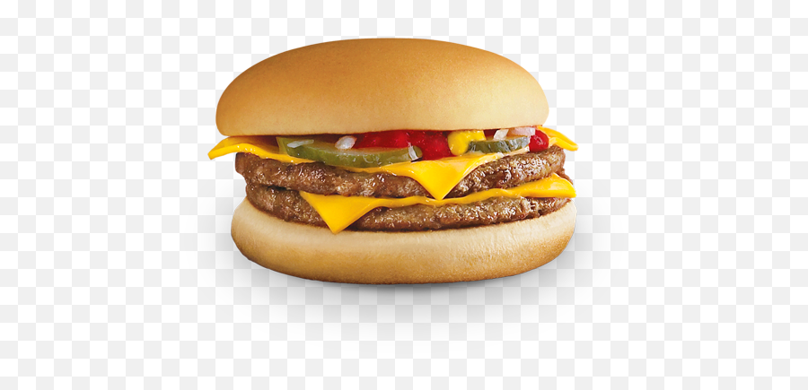 Double Cheese Burger Mac Png Image With Emoji,Cheeseburger Transparent