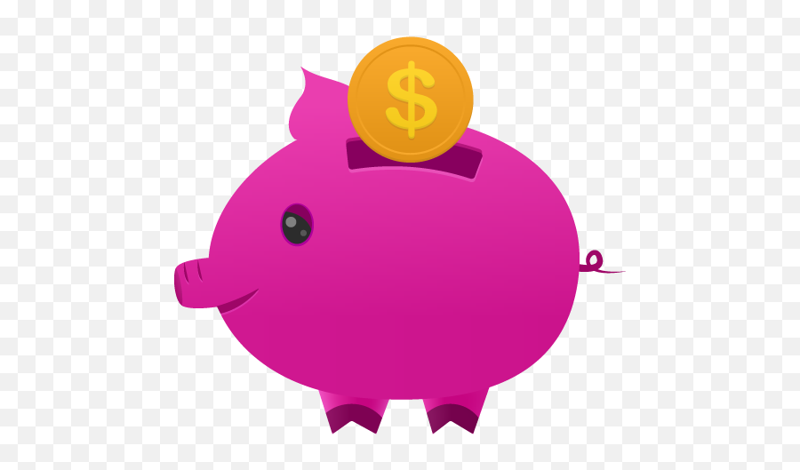 Piggy Bank Png Resolution512x512 Transparent Png Image Emoji,Piggy Bank Transparent Background