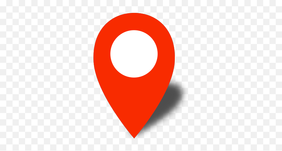 Simple Location Map Pin Icon Red Free Vector Data Svg Emoji,Map Pin Png